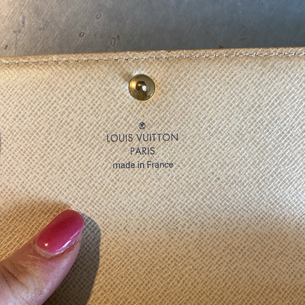 Louis Vuitton Sarah Damier Azur bifold Long wallet - Picture 15 of 16